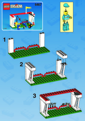 Notice / Instructions de Montage - LEGO - 6467 - Pit Stop: Page 1