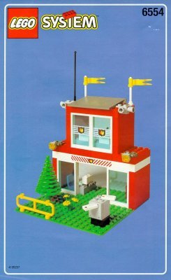 Notice / Instructions de Montage - LEGO - 6554 - FIRE STATION: Page 1