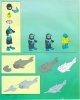 Notice / Instructions de Montage - LEGO - 6558 - SHARKS CAVE: Page 2