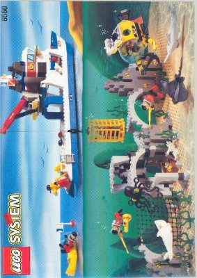 Notice / Instructions de Montage - LEGO - 6560 - DIVERS SHIP: Page 1