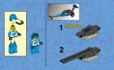 Notice / Instructions de Montage - LEGO - 6714 - Speed Dragster: Page 2