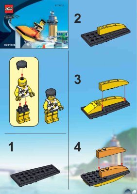 Notice / Instructions de Montage - LEGO - 6733 - Snap's Cruiser: Page 1