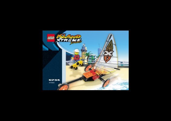 Notice / Instructions de Montage - LEGO - 6734 - Beach Cruisers: Page 1