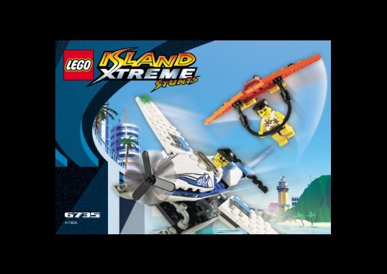 Notice / Instructions de Montage - LEGO - 6735 - Air Chase: Page 1