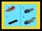 Notice / Instructions de Montage - LEGO - 6741 - Mini Jet: Page 2