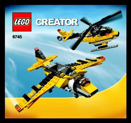 Notice / Instructions de Montage - LEGO - 6745 - Propeller Power: Page 1