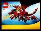 Notice / Instructions de Montage - LEGO - 6751 - Fiery Legend: Page 1