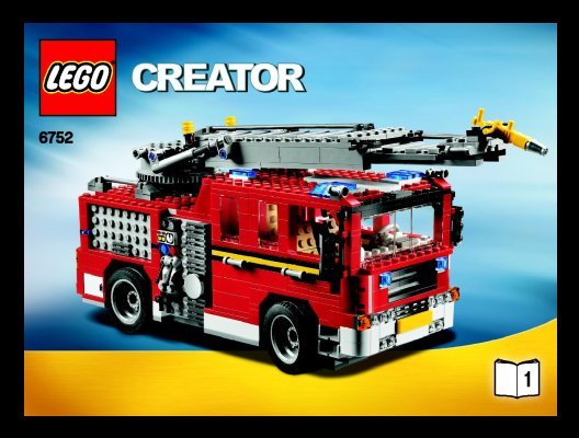 Notice / Instructions de Montage - LEGO - 6752 - Fire Rescue: Page 1