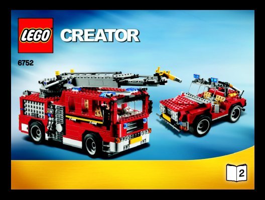 Notice / Instructions de Montage - LEGO - 6752 - Fire Rescue: Page 1