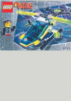 Notice / Instructions de Montage - LEGO - 6773 - Alpha Team Helicopter: Page 1