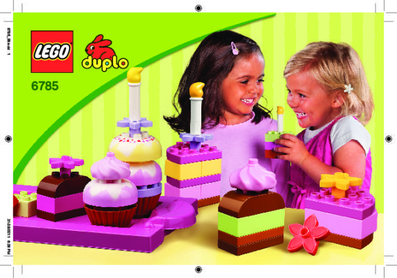 Lego duplo 2024 cake set