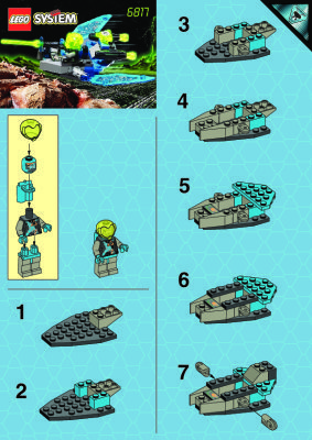 Notice / Instructions de Montage - LEGO - 6817 - Mosquito Scout: Page 1