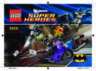 Notice / Instructions de Montage - LEGO - 6858 - Catwoman Catcycle City Chase: Page 1