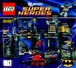 Notice / Instructions de Montage - LEGO - 6860 - The Batcave: Page 1