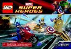 Notice / Instructions de Montage - LEGO - 6865 - Captain America's™ Avenging Cycle: Page 1