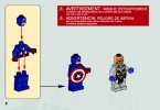 Notice / Instructions de Montage - LEGO - 6865 - Captain America's™ Avenging Cycle: Page 2