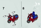 Notice / Instructions de Montage - LEGO - 6865 - Captain America's™ Avenging Cycle: Page 7