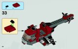 Notice / Instructions de Montage - LEGO - 6866 - Wolverine's™ Chopper Showdown: Page 44