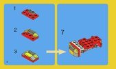 Notice / Instructions de Montage - LEGO - 6911 - Mini Fire Rescue: Page 4