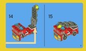 Notice / Instructions de Montage - LEGO - 6911 - Mini Fire Rescue: Page 9