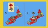 Notice / Instructions de Montage - LEGO - 6911 - Mini Fire Rescue: Page 21