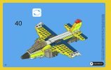 Notice / Instructions de Montage - LEGO - 6912 - Super Soarer: Page 40