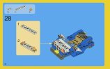 Notice / Instructions de Montage - LEGO - 6913 - Blue Roadster: Page 28