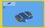 Notice / Instructions de Montage - LEGO - 6913 - Blue Roadster: Page 31