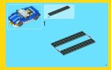 Notice / Instructions de Montage - LEGO - 6913 - Blue Roadster: Page 3