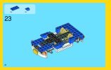 Notice / Instructions de Montage - LEGO - 6913 - Blue Roadster: Page 28