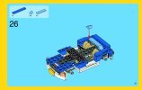 Notice / Instructions de Montage - LEGO - 6913 - Blue Roadster: Page 31