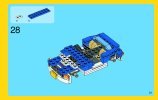 Notice / Instructions de Montage - LEGO - 6913 - Blue Roadster: Page 33