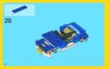 Notice / Instructions de Montage - LEGO - 6913 - Blue Roadster: Page 34