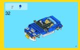 Notice / Instructions de Montage - LEGO - 6913 - Blue Roadster: Page 37