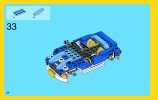 Notice / Instructions de Montage - LEGO - 6913 - Blue Roadster: Page 38