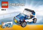 Notice / Instructions de Montage - LEGO - 6913 - Blue Roadster: Page 1