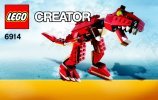 Notice / Instructions de Montage - LEGO - 6914 - Prehistoric Hunters: Page 1