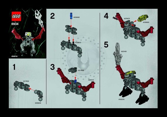 Notice / Instructions de Montage - LEGO - 6934 - Good Guy: Page 1