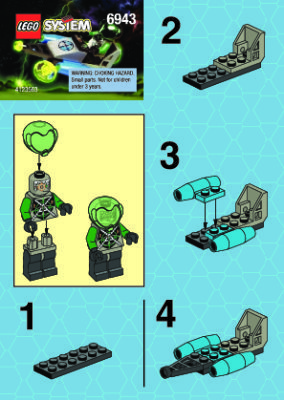 Notice / Instructions de Montage - LEGO - 6943 - ZO WEEVIL  (BAG): Page 1