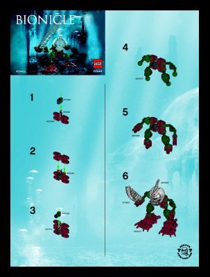 Notice / Instructions de Montage - LEGO - 6944 - Good Guy 07: Page 1