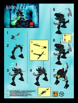 Notice / Instructions de Montage - LEGO - 6945 - Bad Guy 07: Page 1