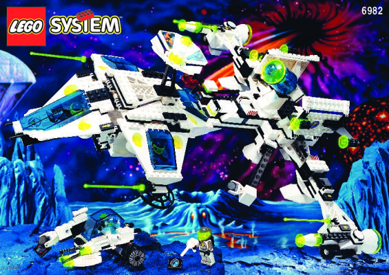 Notice / Instructions de Montage - LEGO - 6982 - EXPLORER'S SPACE SHIP: Page 1