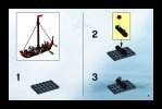 Notice / Instructions de Montage - LEGO - 7016 - Viking Boat against the Wyvern Dragon: Page 3