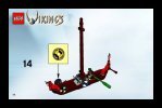 Notice / Instructions de Montage - LEGO - 7016 - Viking Boat against the Wyvern Dragon: Page 14