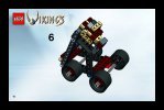 Notice / Instructions de Montage - LEGO - 7017 - Viking Catapult versus the Nidhogg Drago: Page 10