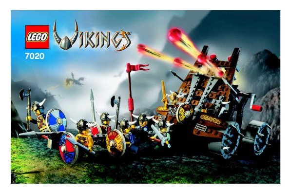 7020 - Army of Vikings with Heavy Artillery Wag