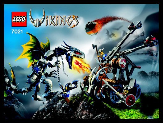 Notice / Instructions de Montage - LEGO - 7021 - Viking Double Catapult vs. the Armored O: Page 1