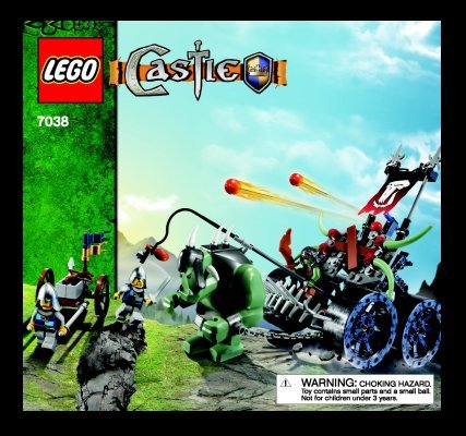 Notice / Instructions de Montage - LEGO - 7038 - Troll Assault Wagon: Page 1