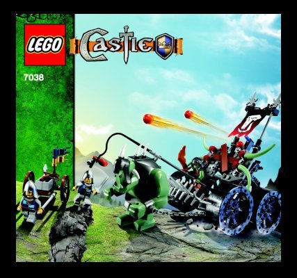 Notice / Instructions de Montage - LEGO - 7038 - Troll Assault Wagon: Page 1