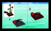 Notice / Instructions de Montage - LEGO - 7070 - Catapult Raft: Page 2